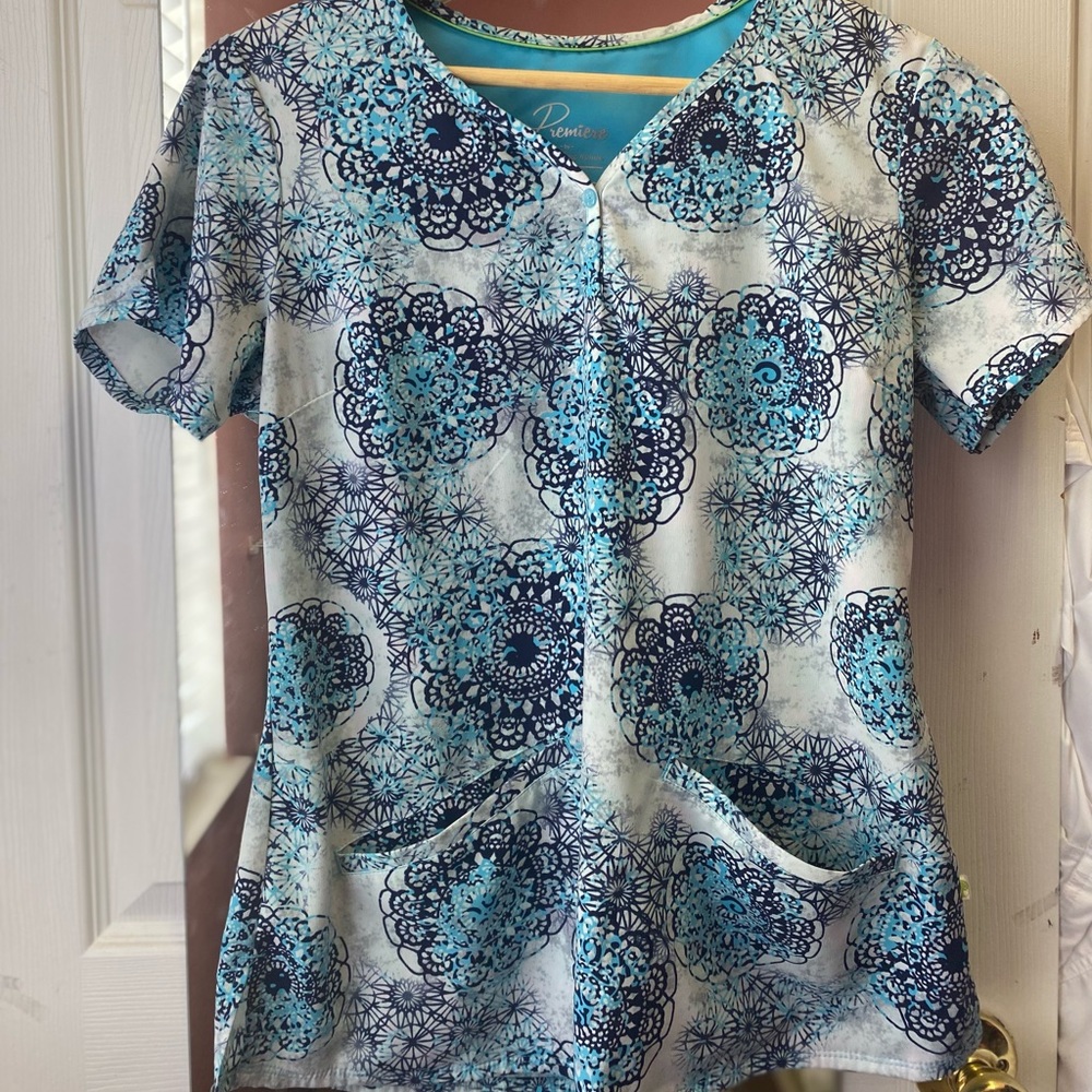 Healing Hands Scrub Top